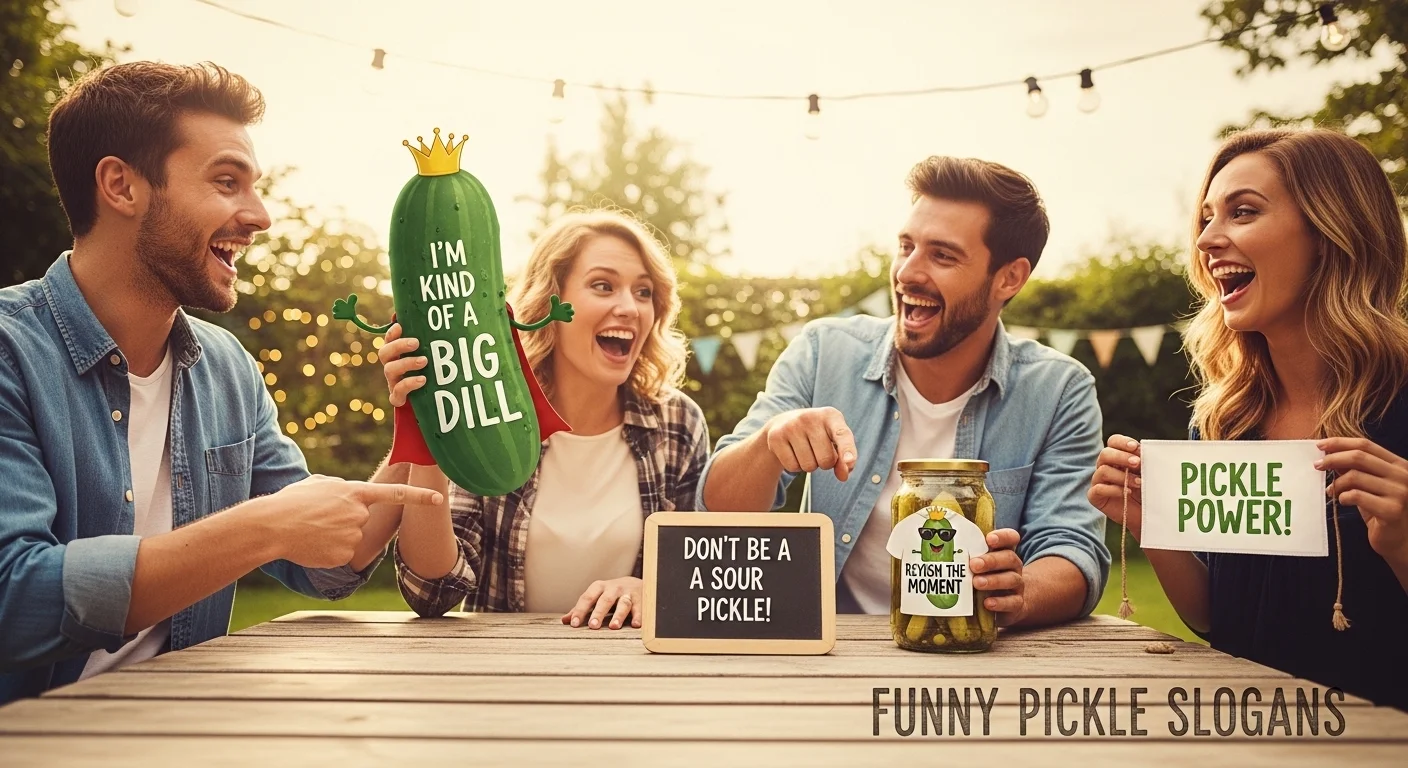 Tips to Create Funny Pickle Slogans