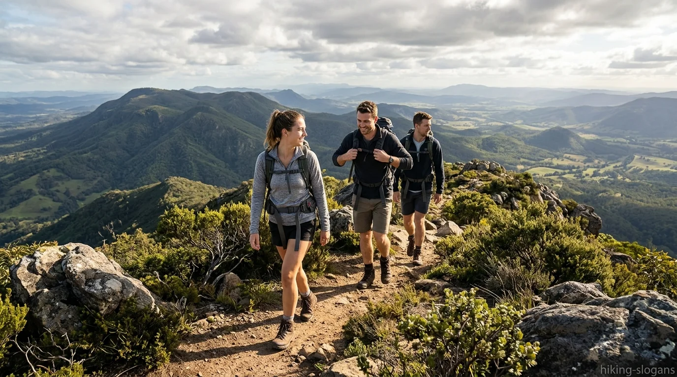Catchy Hiking Slogans