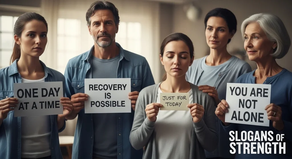 addiction slogans