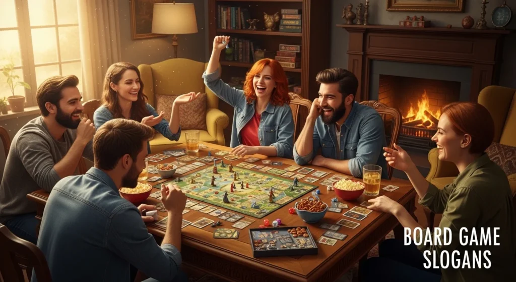 board game slogans