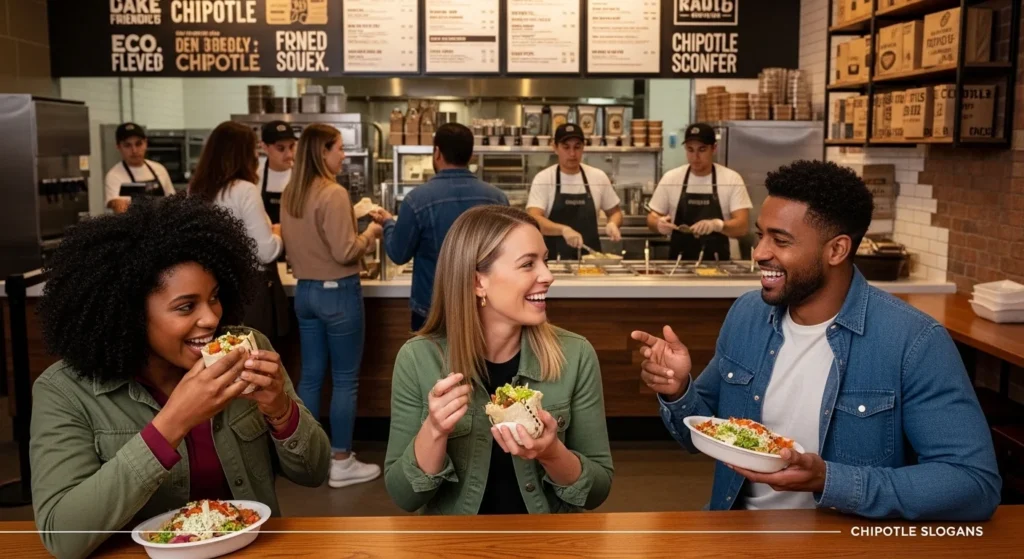 chipotle slogans