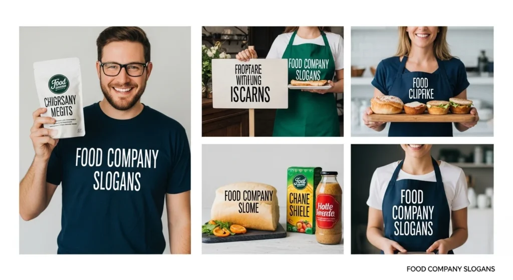 food company slogans