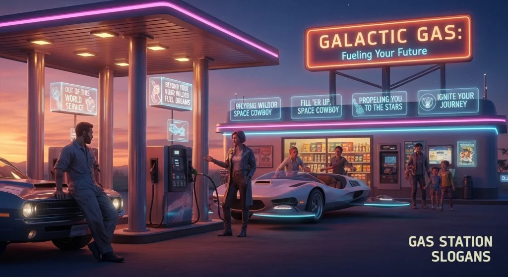 gas station slogans