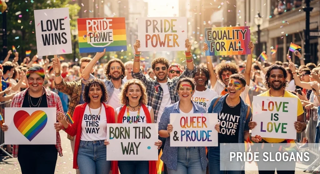 gay pride slogans