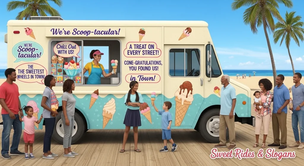 ice cream truck slogans