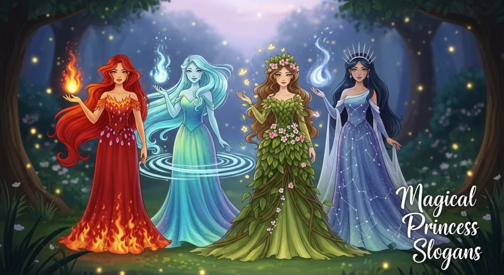 magical princess slogans
