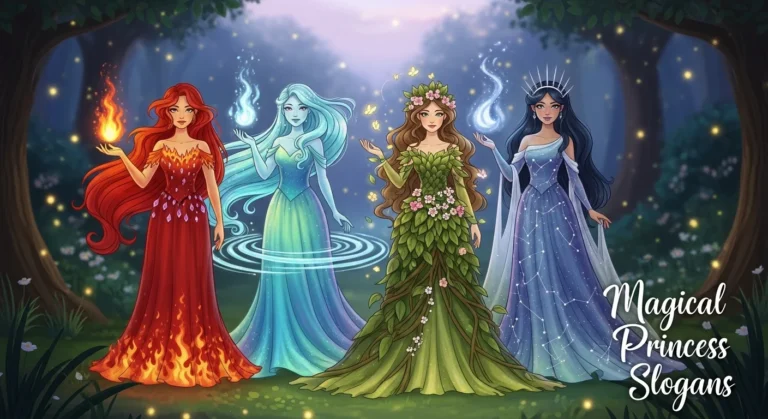 magical princess slogans