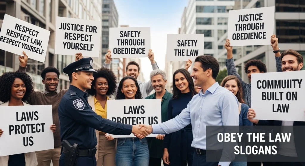 obey the law slogans