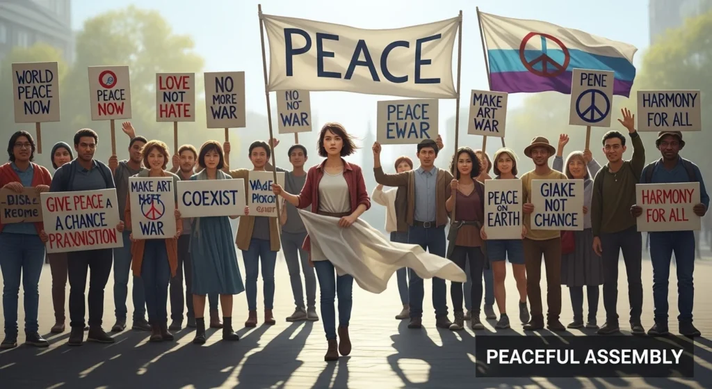 peace slogans
