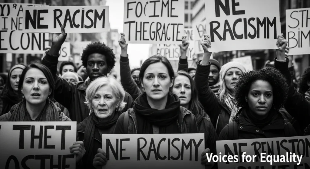 racism slogans