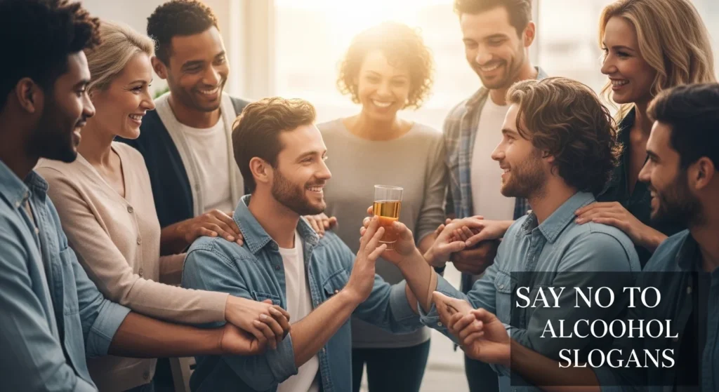 say no to alcohol slogans