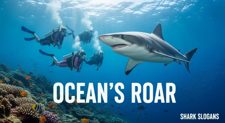shark slogans