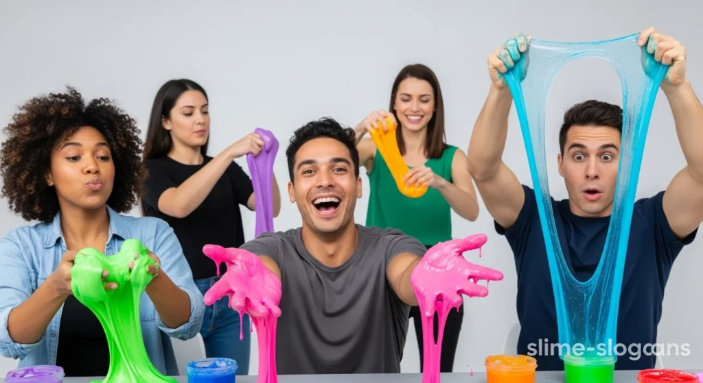 slime slogans