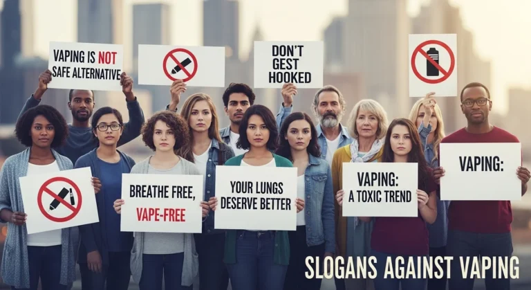 slogans against vaping