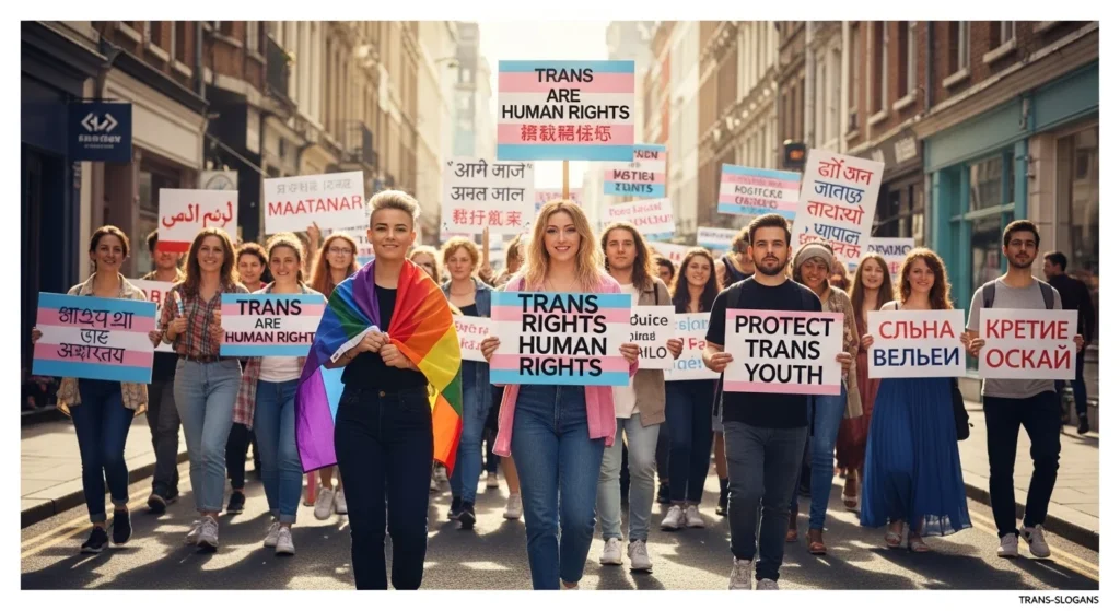 trans slogans