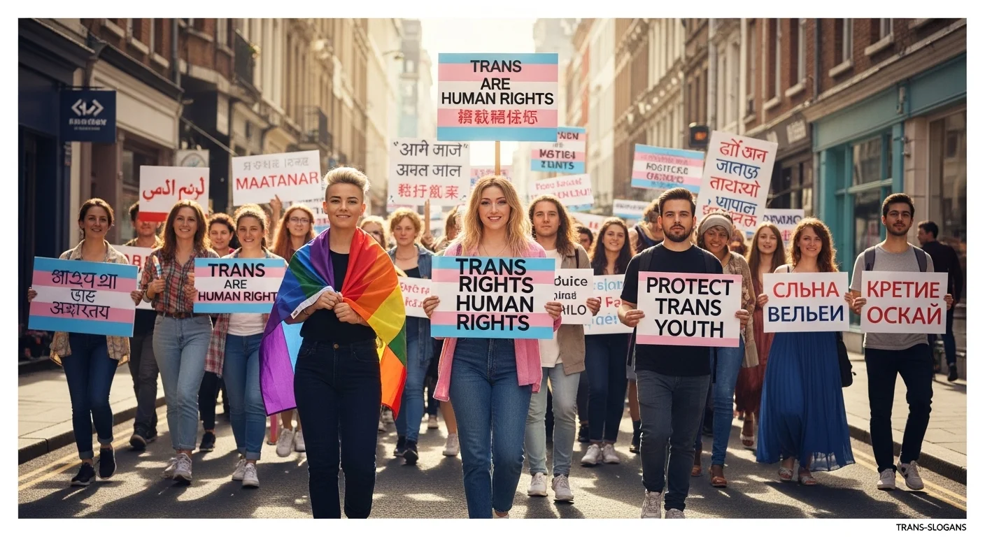381+ Trans Slogans to Inspire Pride, Equality and Awareness in 2026 ...