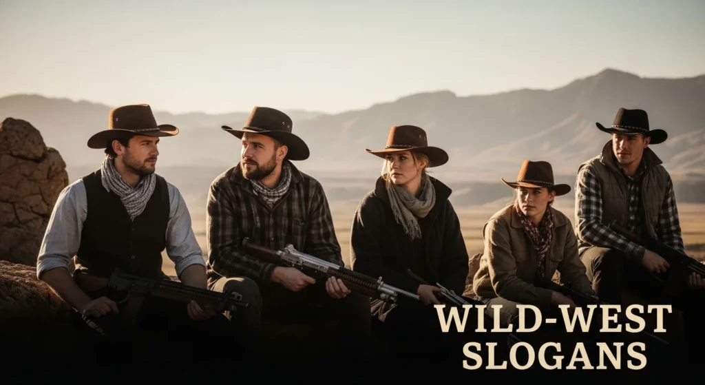 wild west slogans