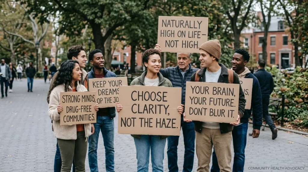 anti marijuana slogans