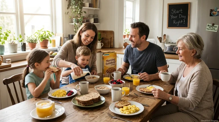 breakfast slogans
