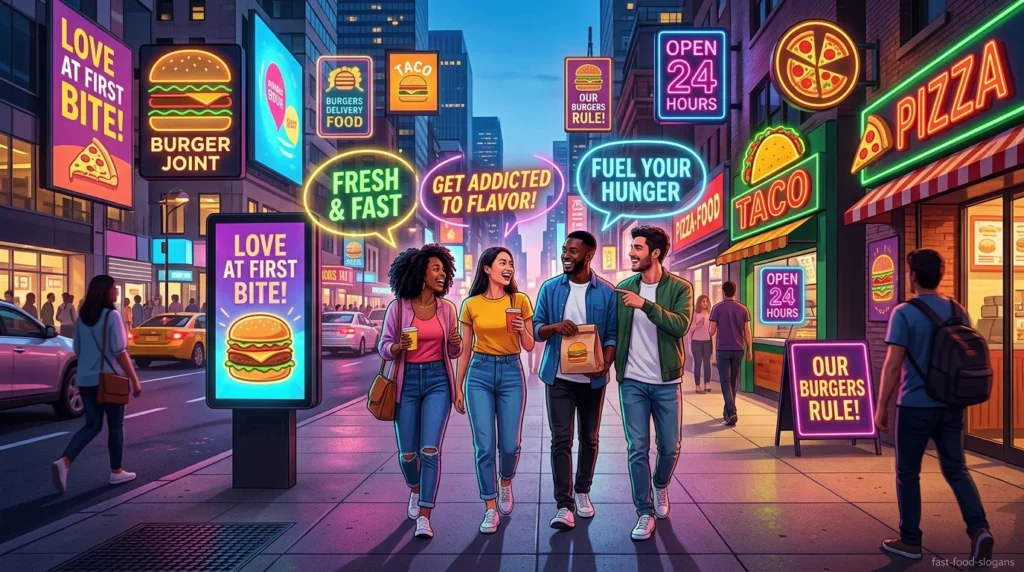 fast food slogans