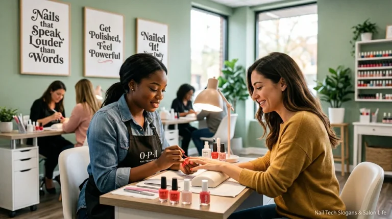nail tech slogans