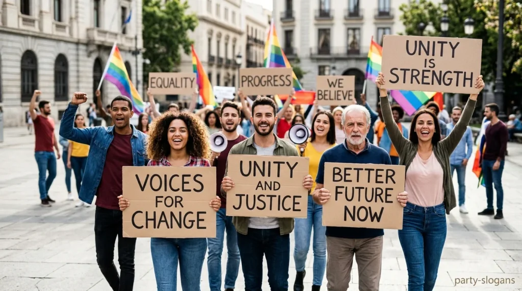 party slogans