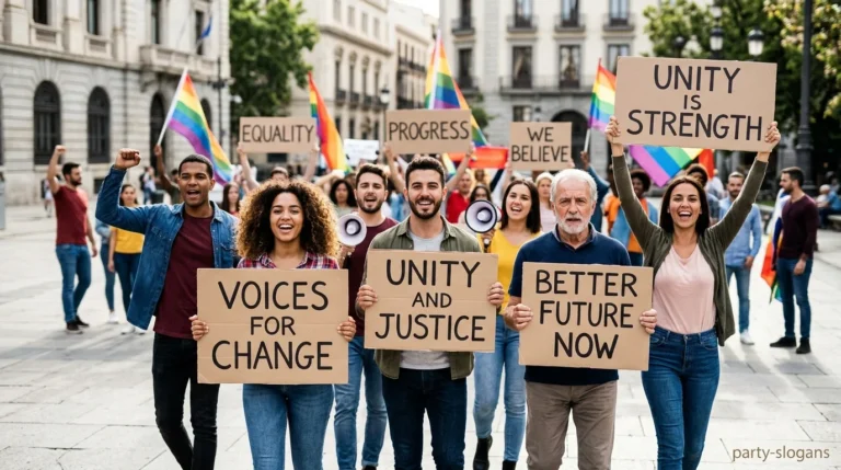 party slogans