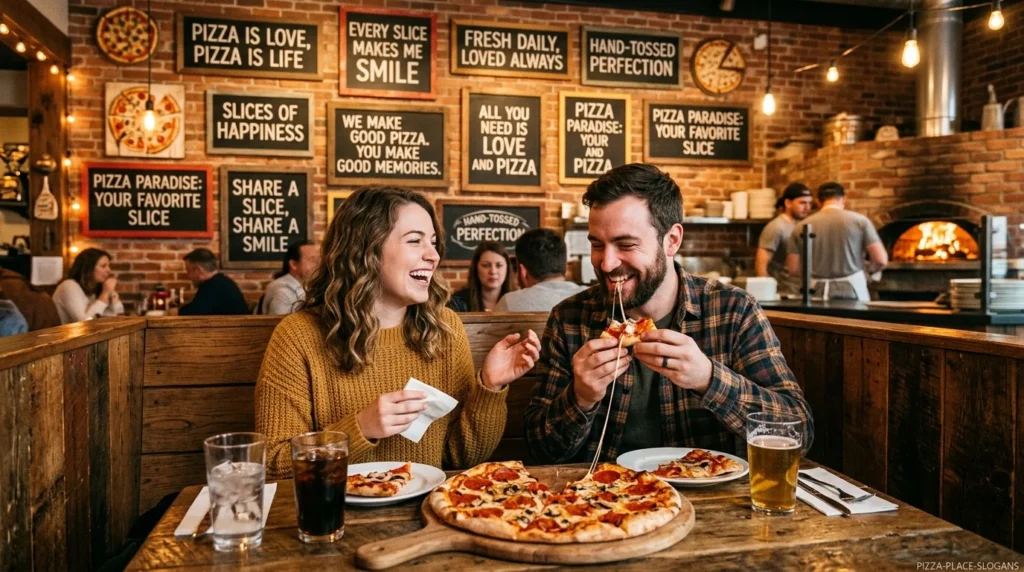 pizza place slogans