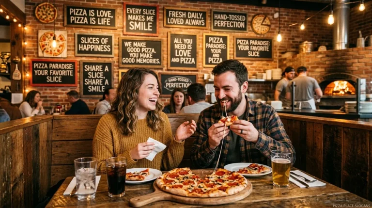 pizza place slogans
